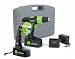 Kawasaki 840175 Black 19.2v Cordless Drill and Worklight Set with Extra Battery