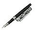 Duke Ruby Fude Pen Calligraphy Fountain Pen Fine to Broad Size for Signature and Art Drawing with Pen Pouch