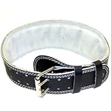 Weight Lifting Belt- 4" Black Padded (Large)