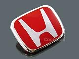 JDM Front RED H Emblem Civic Ep3 02 03 Hatch FIT 06 07 08 NEW