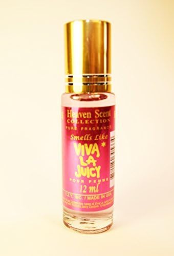 Heaven Scent Designer Oil Impression Of Viva La Juicy For Women 12ml *Lot Of 2* **Free Name Brand Sample-Vial With Every Order**