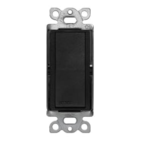 Lutron SC-3PS-MN Diva 15-Amp, 120-Volt to 277-Volt 3-Way Switch in Midnight by Lutron