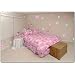 Instant Murals 29 Pink Fun Flower Border Wall Decor Transfer Stickers