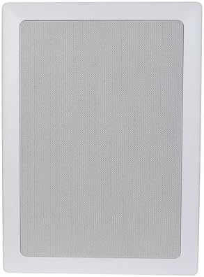 Stellar Labs 8 Inch Full Size In-Wall Speaker Pair Poly Cone Woofer With Rubber Surround