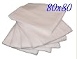 Mullwindeln wei� 80/80 - 10er Pack