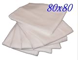 Mullwindeln weiß 80/80 - 10er Pack