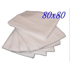 Mullwindeln wei� 80/80 - 10er Pack