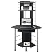 Piranha PC8g Compact Corner Computer Desk with 3 Shelves