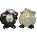 Westland Giftware Studio H Heather and Hamish Salt and Pepper Shaker Set, 3-Inch