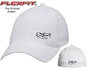 Original Flexfit Cap in Weiss mit Stick von 2stoned