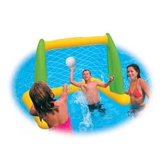 aufblasbares Pool Tor Fu�ball Handball Wasserball Ball 127 x 86 x 94 cm
