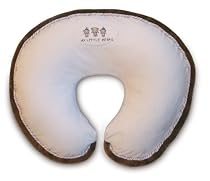Boppy Classic Nursing Pillow with Soft Boa Slipcover, Teddy Bears