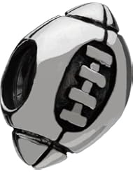Authentic Chamilia Sterling Silver Charm "Football" GD-6