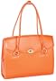 McKleinUSA Geneva 94770 W Series Italian Leather Ladies Briefcase (Orange)