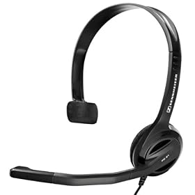 Sennheiser PC 21 Headset with Over Head Monaural VoIP