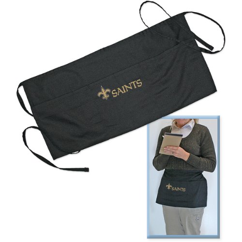 NFL New Orleans Saints Short 3 Pocket Embroidered Apron