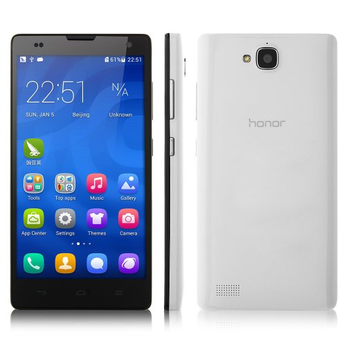 Huawei Honor 3C Smart Phone Android 4.2 MTK6582 1.3GHz Quad Core RAM 2GB+ROM 8GB 5.0 inch OGS Capacitive Screen Dual SIM Dual Cameras WCDMA & GSM Network