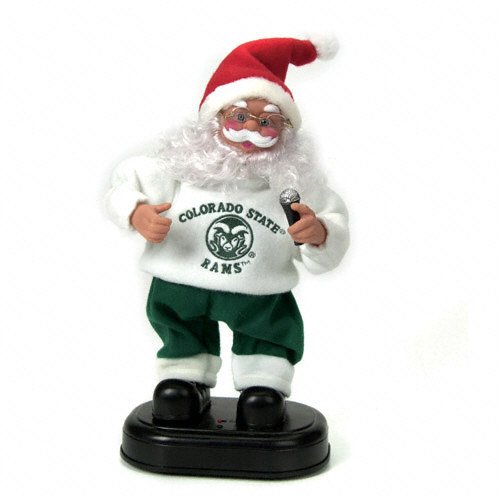 Buy Colorado State Rams Animated Santa by FansEdge