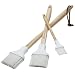 Le Creuset BB0723-16 Amazon.com Exclusive 3-Piece Silicone Brush Set, White