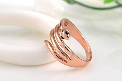 Shining Deals 2015 Fashion New Jewellery Accessories exquisite gold snake plated women ring Austrian crystal,Nickeless rings,fashion jewelry,Birthday/Weedings gifts,