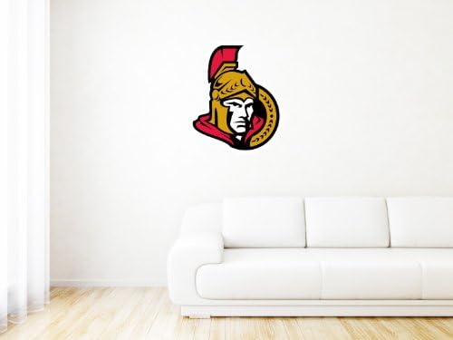 Ottawa Senators NHL Logo Wall Graphic Decal Sticker (21" x 25")