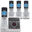 Vtech DS6121-4 DECT 6.0 Digital 4-Handset Cordless Phone with Caller ID & Answering System