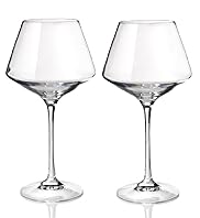 2 Autograph Crystal Wine Glasses
