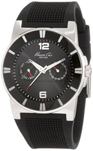 Kenneth Cole New York Men KC1405-NY Sport Trend Round black Watch