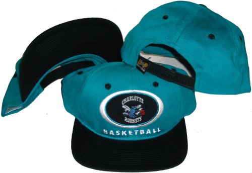 Charlotte Hornets Spotlight Two Tone Plastic Snapback Adjustable Snap Back Hat / Cap