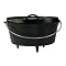 Lodge Logic 8-qt. Camp Dutch Oven with Lid - Black