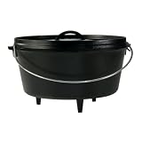 Lodge Logic 8-qt. Camp Dutch Oven with Lid- Black
