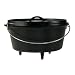Lodge Logic 8-qt. Camp Dutch Oven with Lid - Black