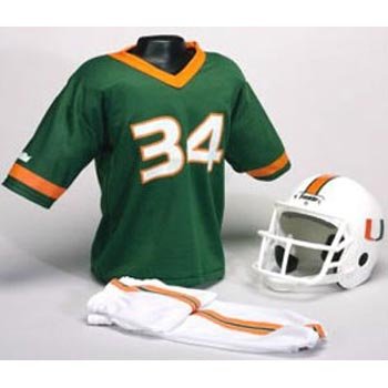 Miami Hurricanes Youth NCAA Uniform Set