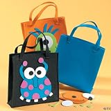 41kNp6c0TcL. SL160  Monster Trick or Treat Foam Bag Craft Kits