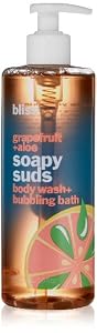 bliss Soapy Suds, Grapefruit + Aloe, 16 fl. oz.
