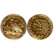 1929 $5 Gold Indian Head Half Eagle BU Replica Coin