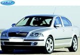 SKODA OCTAVIA II 2 LIMOUSINE ROT RED METALLMODELL 1/24 WELLY MODELLAUTO MODEL...