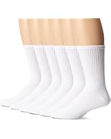 Dickies Men's 6 Pack Cushion Crew Socks