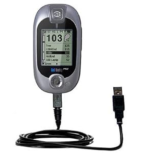 Classic Straight Usb Cable For The Golf Buddy Pro Gps Range Finder With Power Hot Sync And Charge Capabilities - Uses Gomadic Tipexchange Technology