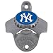 New York Yankees Wall Mounted Bottle Opener - MLB Baseball - Fan Shop Sports Team Merchandise