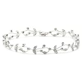 9ct White Gold AMB228701 Ladies 0.50ct Diamond Bracelet