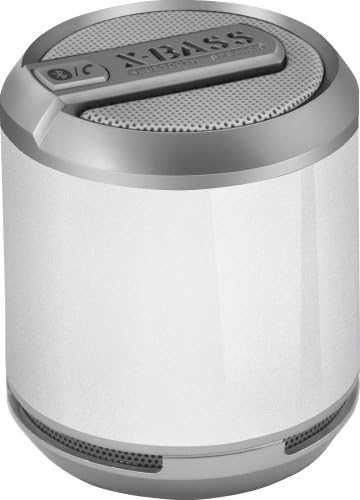 DIVOOM Bluetune Solo White FREE CARRYING POUCH Official USA Seller, Loud Wireless Bluetooth Rechargeable Portable Speaker! 4 Apple iPod, iPad, PC, Mac, Tablet, Samung, Windows, Galaxy, Latptop, Mp3 Player &amp; More