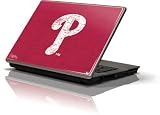 Skinit Philadelphia Phillies - Solid Distressed Vinyl Skin for Generic 12in Laptop (10.6in X 8.3in)