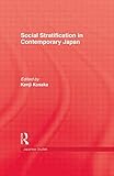 Social stratification in contemporary Japan