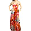 New Sexy Unique Print Long Fulll Length Print Dress