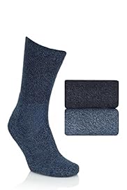 2 Pairs of Cotton Rich Boot Socks with Silver Technology