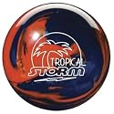 Einsteiger Reaktiv Bowlingball " Tropical Storm " Orange / Navy