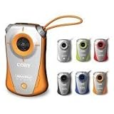 COBY CX 71 RED Mini AM FM Pocket Radio with Hand Strap Electronics pocket radio