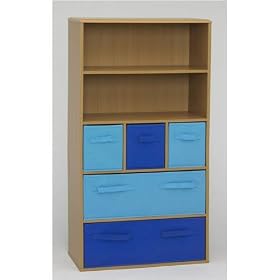 4D Concepts Boy's Storage Bookcase, Beech