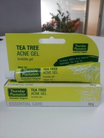 Tea Tree Medicated Gel 10 Grams Acne Deeply Penetrating to Dissolve Blackheads and Whiteheads 3pack
